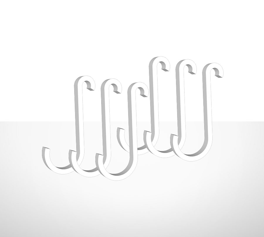 Scaffale IKEA Omar - ganci